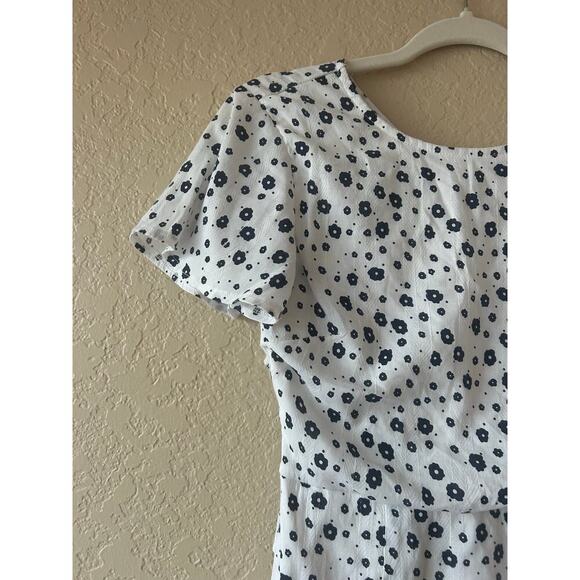 Princess Polly Nate Open Back Floral Mini Dress Sz 4 - Picture 7 of 10